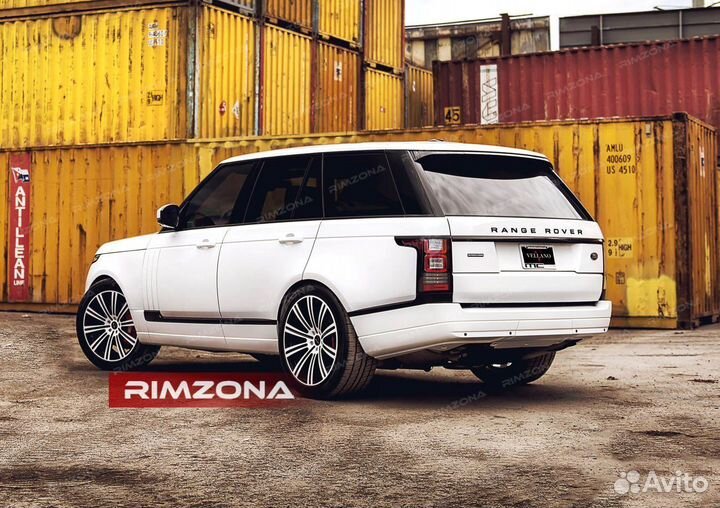 Кованые диски R21 на Range Rover Sport