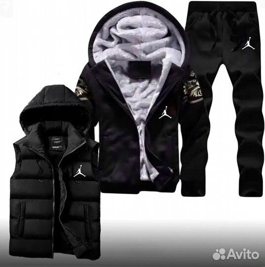 Костюм тройка Jordan на меху