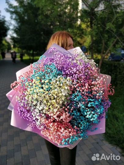 Букет из гипсофилы