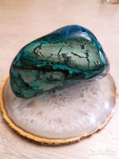 Коллекционные минералы и камни. Хризоколла