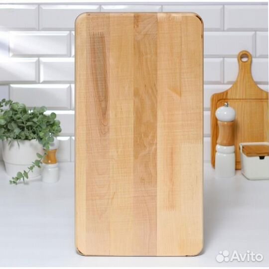 Доска разделочная деревянная 'Прямоугольник', с кр