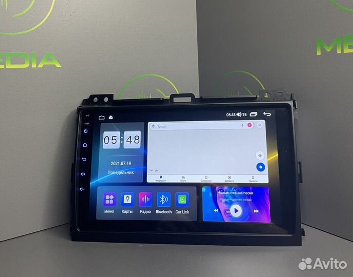 Штатная Магнитола Toyota prado 120, android 3/32Gb