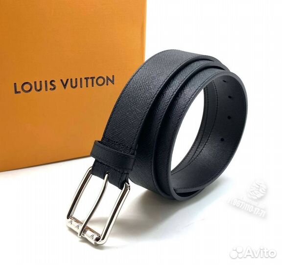 Мужской кожаный ремень Louis Vuitton