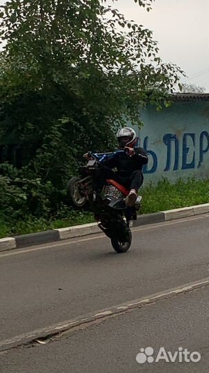 Suzuki sepia zz стант