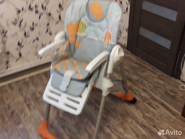 Стул для кормления chicco polly 2в1