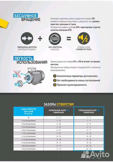6004 2RS (LLU) подшипник NTN Япония оригинал