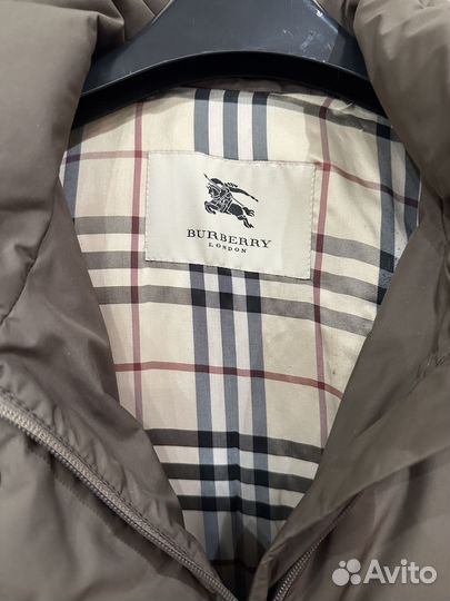 Оригинальный пуховик Burberry London