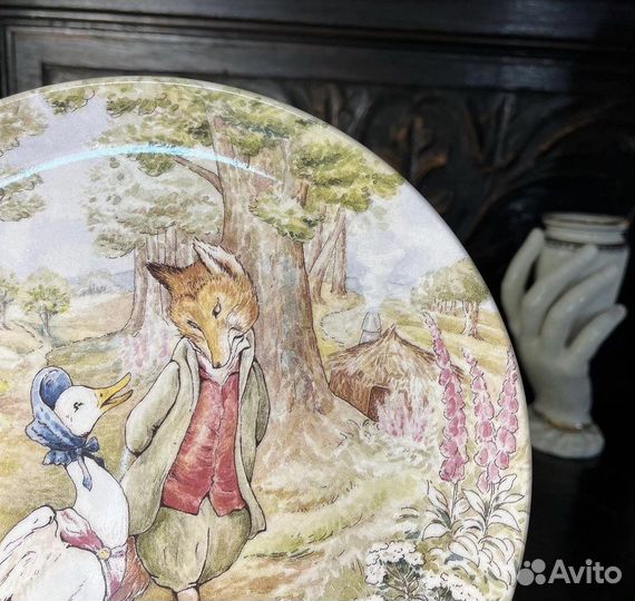 Тарелка Wedgwood серия кролик Питер