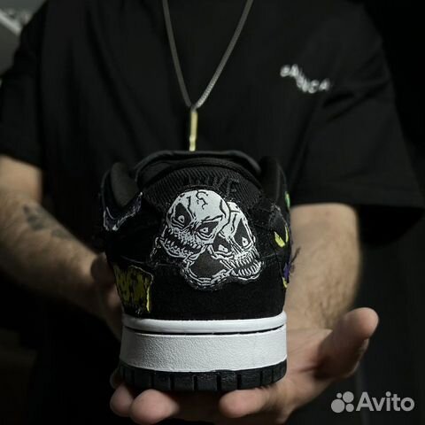 Кроссовки Nike Sb dunk neckface