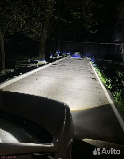 Яркие bi LED лазерные туманки Volkswagen