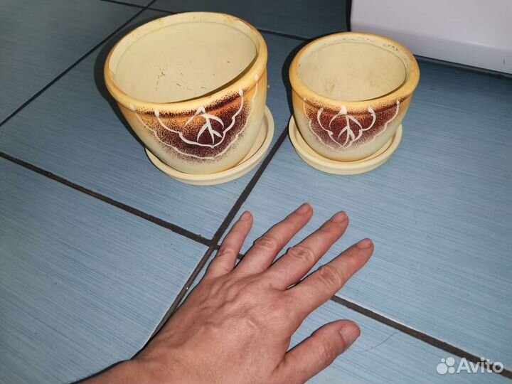 Горшки керамические