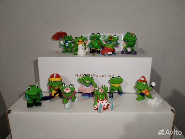 Киндеры серия лягушки