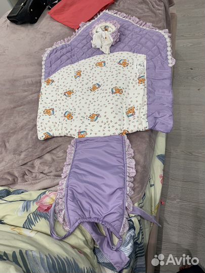 Конверт- одеяло новое на выписку