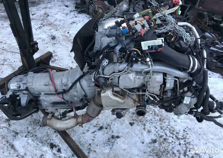 Контрактный двигатель BMW X5F15 5.0D