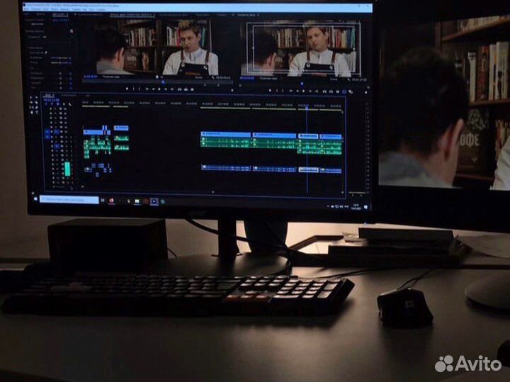 Монтаж видео и фото