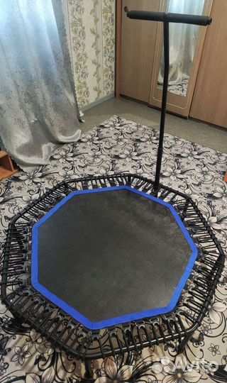 Батут для фитнеса с ручкой