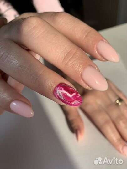 Модель на маникюр для отработки скорости(в салоне)