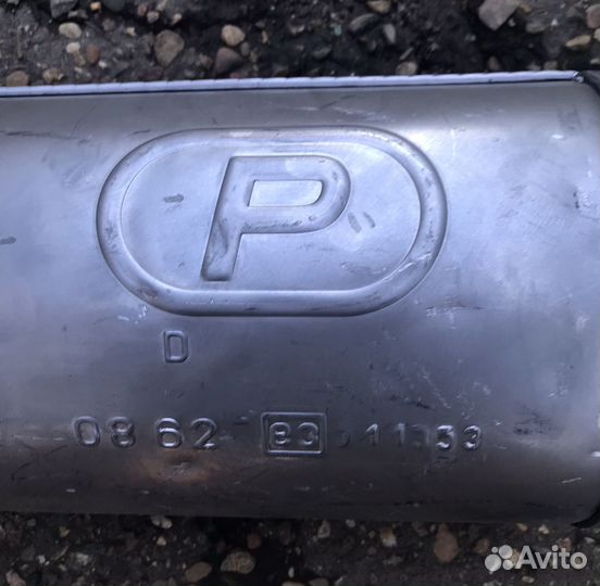 Глушитель на форд, вольво