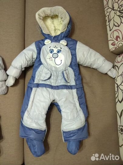 Комбинезон-конверт осень-зима