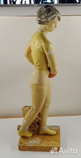 Статуэтка Волейболистка Гипс (028011)