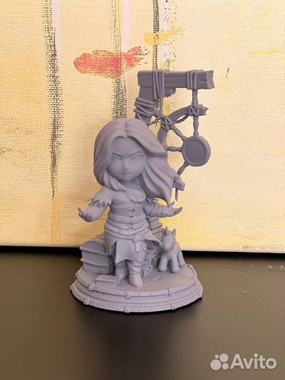 Фигурки Ведьмак Геральт Йеннифер Трис