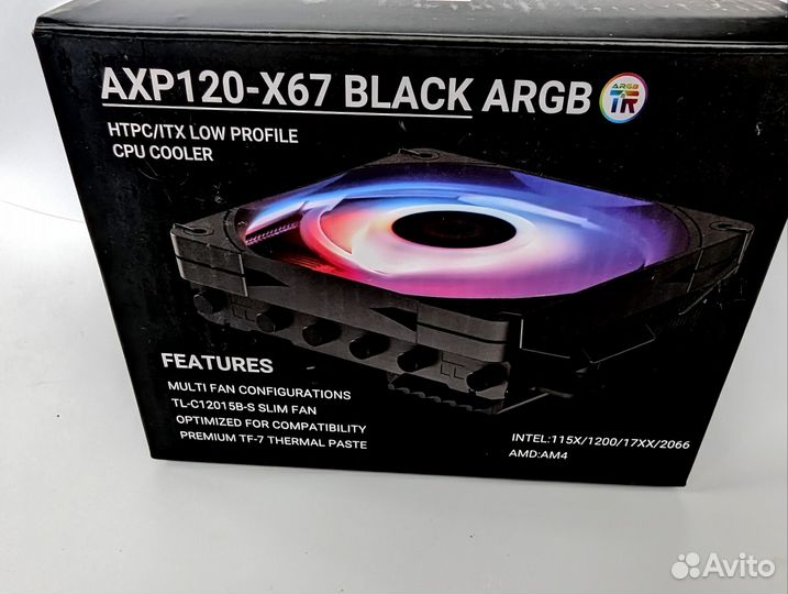 Кулер-башня Thermalright AXP120-X67 Black argb