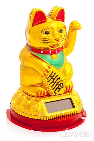 Манеки Неко - Статуэтка из Пластика 6х9 см, RU*119