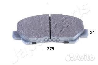 Колодки торм.пер. PA279AF Japanparts