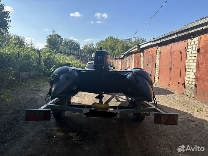 Лодка пвх,мотор,прицеп