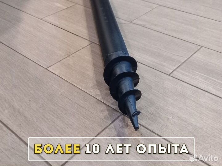 Винтовые сваи разных размеров. Доставка