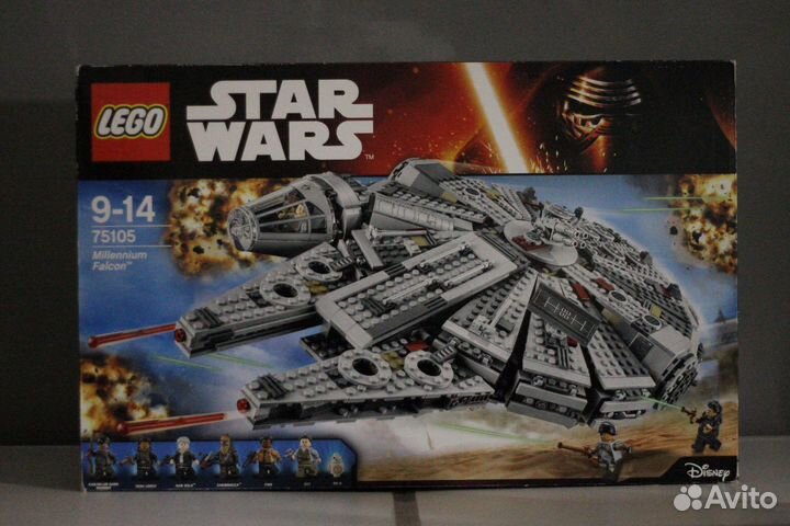 Lego Star Wars 75105 Сокол тысячелетия