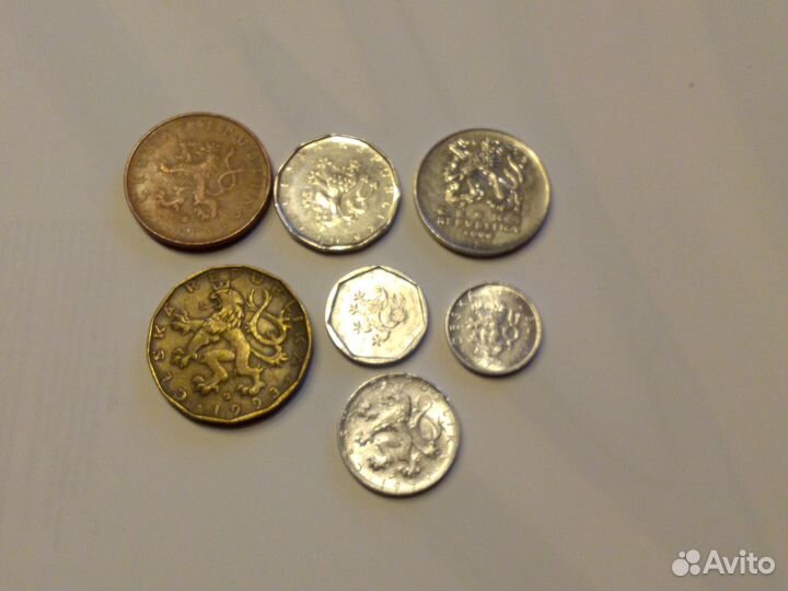 Набор монет Чехии