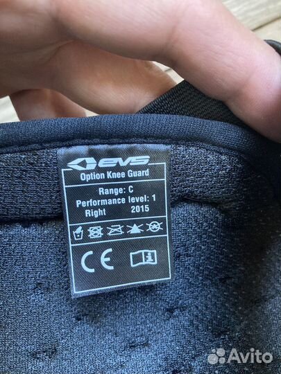Мотозащита наколенники EVS option