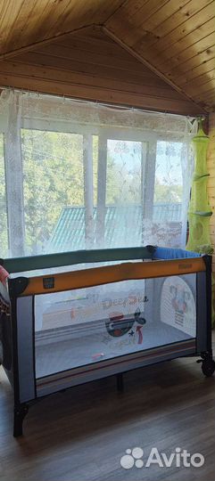 Манеж двухуровневый детский