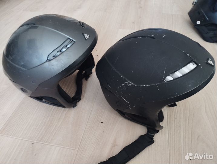 Шлемы горнолыжные 53-59 для сноуборда, очки