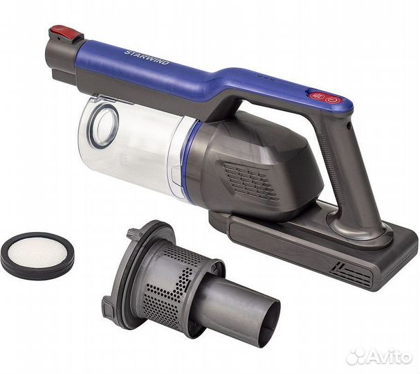 Пылесос ручной Starwind SCH9946 170Вт фиолетовый/с