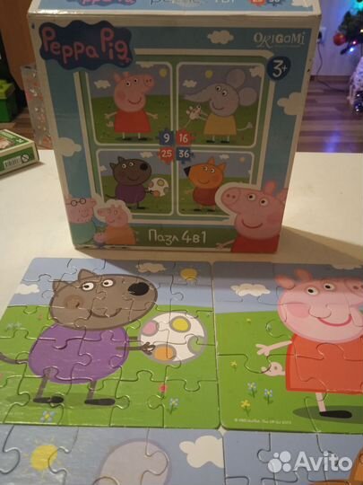 Пазлы Свинка пеппа