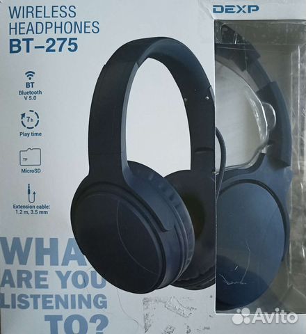 New Bluetooth-гарнитура наушники dexp BT-275