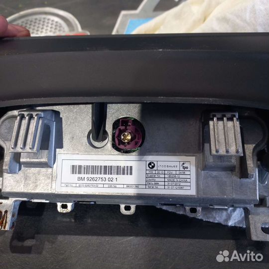 Дисплей центральный бмв 3 2015г