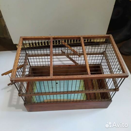 Клетка для птиц дерево СССР