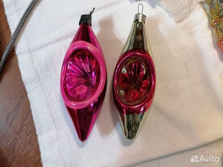 Елочные игрушки СССР советские 70-80х годов