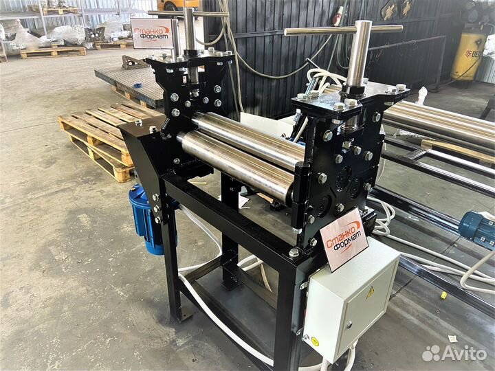 Вальцовочный станок длиной 550мм. Новые вальцы