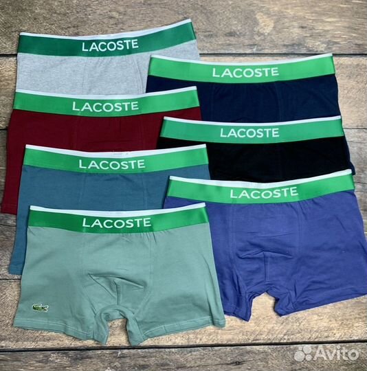 Трусы мужские боксеры lacoste