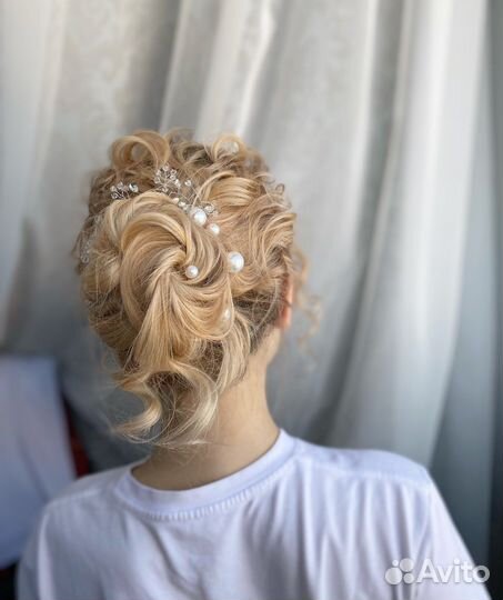 Свадебные и вечерние причёски с выездом