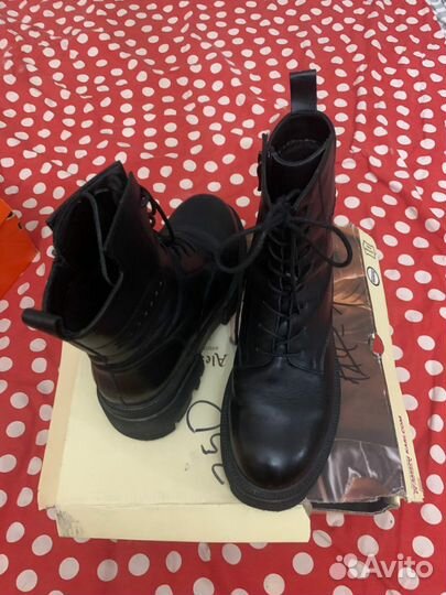 Полусапоги женские кожанные 39 размер