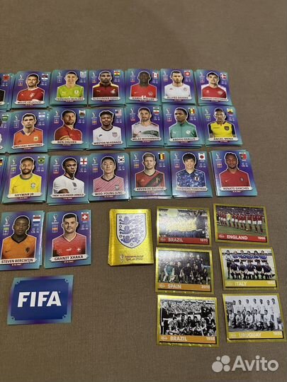 Наклейки Panini FIFA world cup Qatar 2022