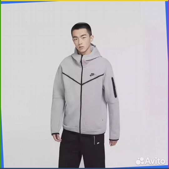 Зип худи Nike Tech Fleece (Арт: 27457)