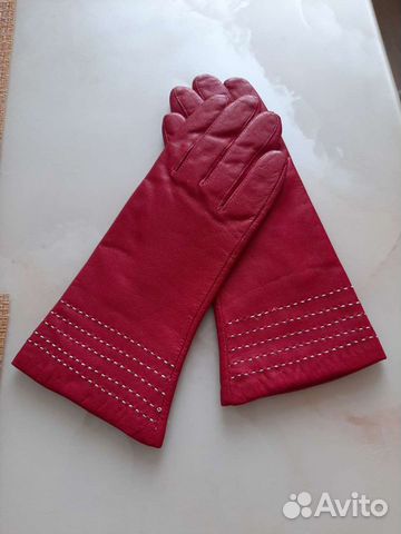 Перчатки женские кожаные рвзмер 7,5