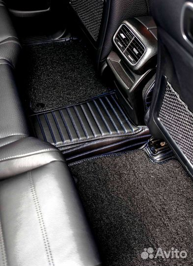 Ковры в салон на Mercedes-Benz GLS 2021г