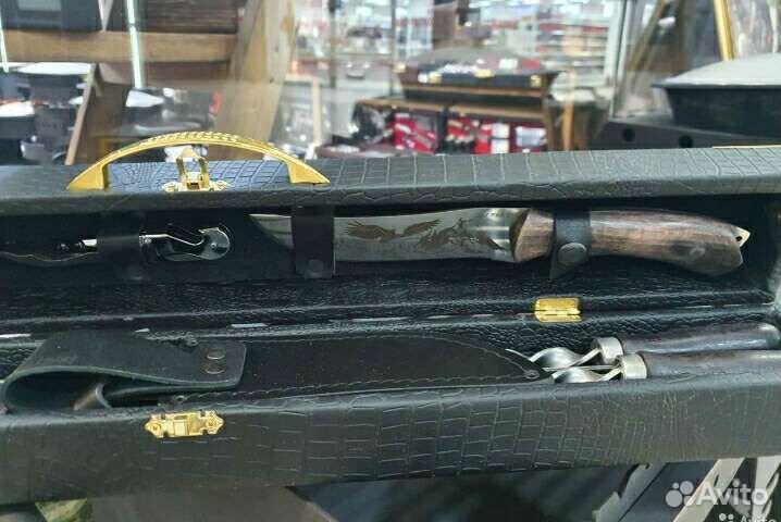 Подарочный набор шампуров в чемодане